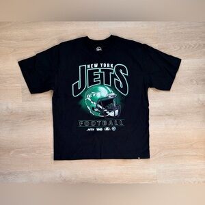 NWOT NEW Men’s ’47 Brand New York Jets NFL Cotton T-Shirt Size XL Football Tee